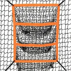 CHAMPRO MVP PORTABLE TRAINING NET WITH TZ3 TRAINING ZONE - 5' X 5'