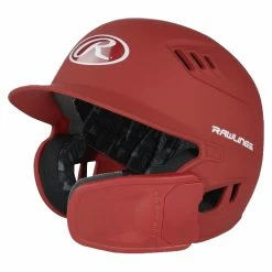 Rawlings R16 Reverse Matte Batting Helmet - Senior Size -Bats Sales Store R16ReverseMatteBattingHelmet Junior Seniorred