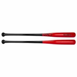 Rawlings Fungo Maple Wood Bat - Black/Red