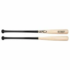 Rawlings Fungo Maple Wood Bat - Black/Natural