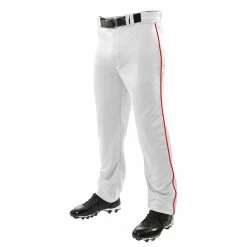 CHAMPRO TRIPLE CROWN OPEN BOTTOM BASEBALL PANT WITH PIPING