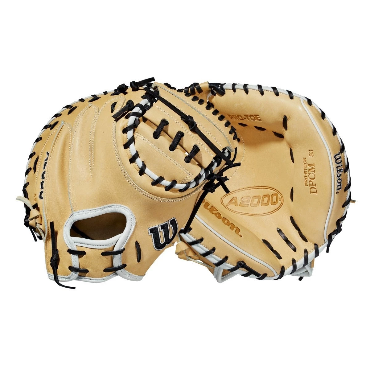 Wilson 2021 A2000 CM33 33" Baseball Catcher's Mitt 4 Wilson 2021 A2000 CM33 33" Baseball Catcher's Mitt - Image 4